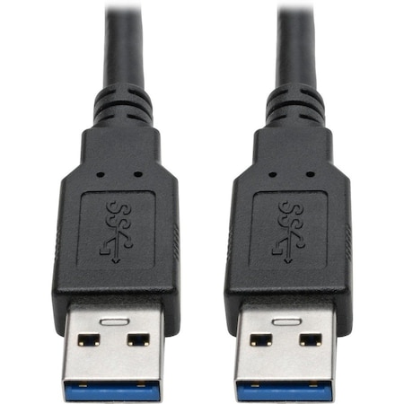 USB 3.0 SuperSpeed A/A Cable for U325 Keystone Mount Couplers 6FT MPN:U325-006