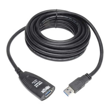 USB Cable, SuperSpeed, Repeater, M/F, 5m MPN:U330-05M