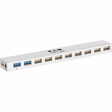 USB Combo Hub, Plastic, 0.63 in H MPN:U360-010C-2X3