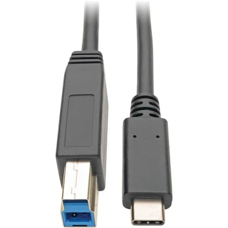 USB C to USB Type B Cable 5 Gbps USB Type C to USB-B M/M 6ft MPN:U422-006