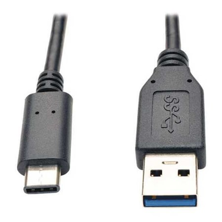 USB 3.1 Gen 1 Cable, Type C/A, M/M, 3ft MPN:U428-003
