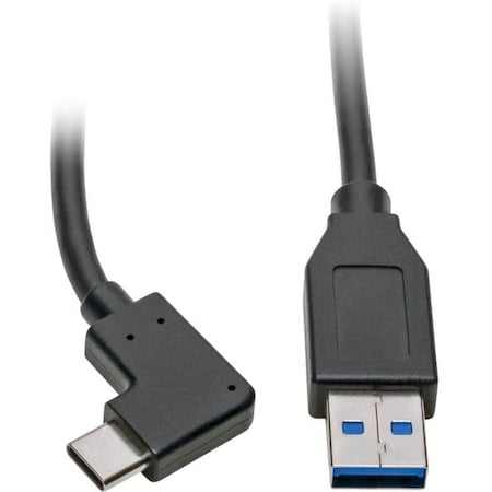 USB C to USB-A Cable Right Angle 3.1 5 Gbps USB Type C M/M 3ft MPN:U428-003-CRA