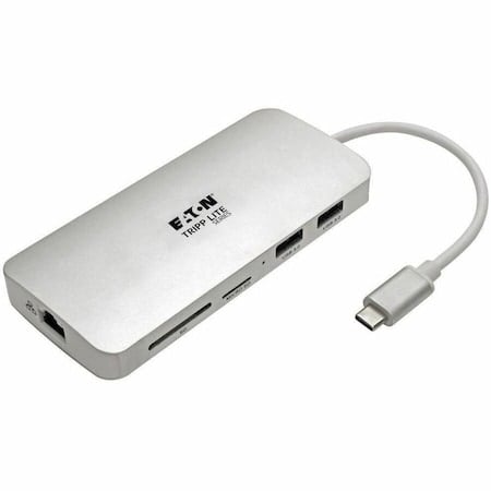 USB C Docking Station 4k w/USB Hub HDMI SD/Micro SD Gbe Charging MPN:U442-DOCK11-S