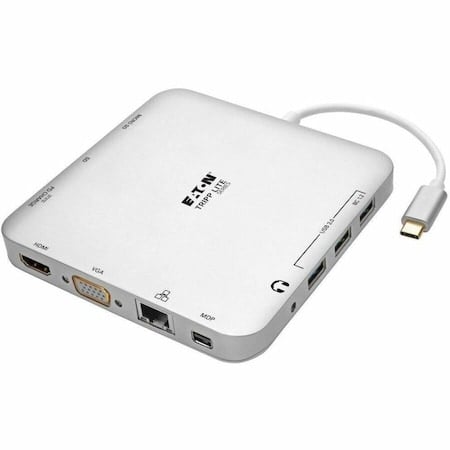 USB C Docking Station w/ USB Hub mDP HDMI VGA GbE PD Charging 4K MPN:U442-DOCK2-S