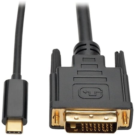 USB C to DVI Adapter Converter Cable 1080p Type C to DVI 3ft MPN:U444-003-D