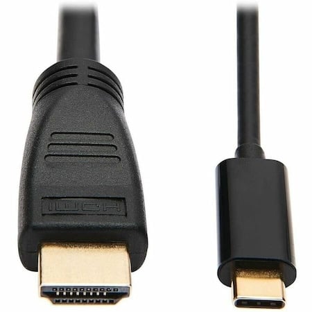 USB C to HDMI Adapter Cable USB 3.1 4K at 60Hz M/M USB-C Black 15ft MPN:U444-015-H4K6BM