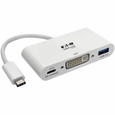 USB C to DVI Multiport Adapter Converter MPN:U444-06N-DU-C
