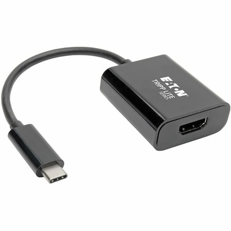 USB C to HDMI Adapter Converter M/F 4K USB Type C to HDMI Black MPN:U444-06N-HDB-AM