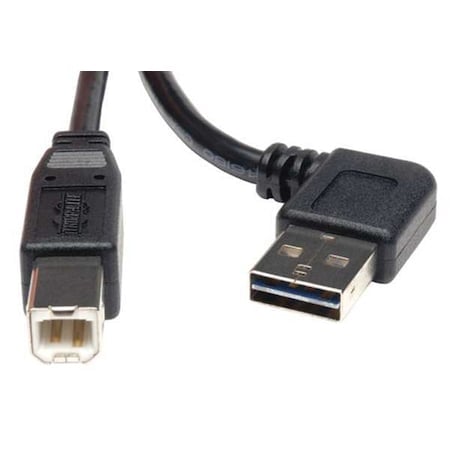 Reversible USB Cable, Black, 3 ft. MPN:UR022-003-RA