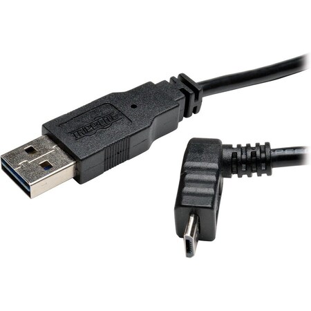 USB Reversible 2.0 Cable, UA, MicroB, 3ft MPN:UR050-003-UPB