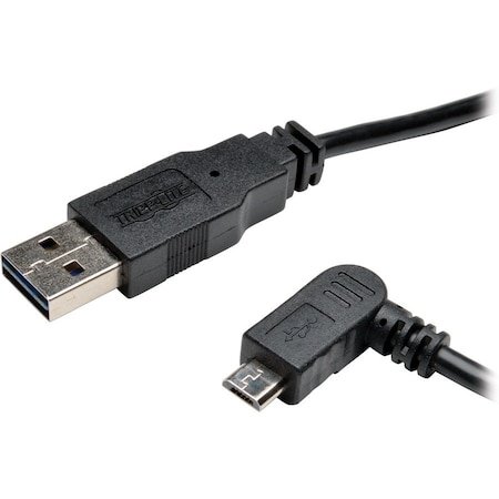 USB Reversible 2.0 Cable, LA, MicroB, 6ft MPN:UR050-006-LAB