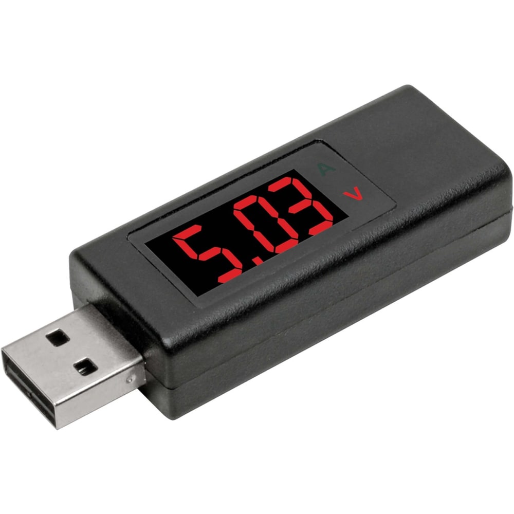 Tripp Lite USB-A Voltage and Current Tester Kit LCD Screen USB 3.1 Gen 1 M/F - USB Port Testing - USB MPN:T050-001-USB-A