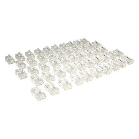 RJ45 Plug, Stranded, Cat5e, 50pack MPN:N031-050