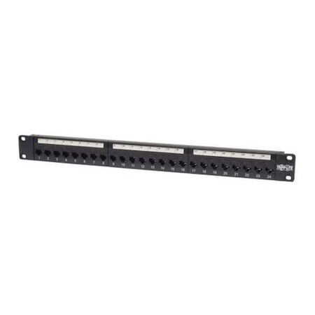 Patch Panel, Feedthrough, RJ45, 1U, 24port MPN:N254-024