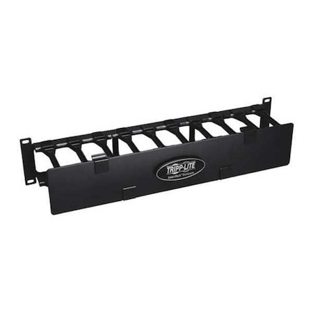 Cable Manager, Finger Duct, Dual Cover, 2U MPN:SRCABLEDUCT2UHD