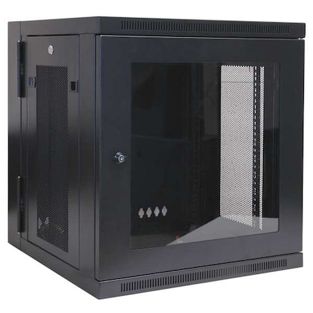 Rack Enclosure, 12U, 25 in H, 23.63 in W MPN:SRW12USG
