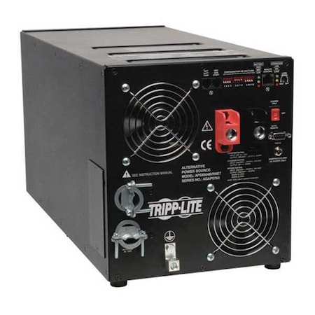 Power Inverter, Pure Sine Wave, 12, 000 W Peak, 6, 000 W Continuous, 1 Outlets MPN:APSX6048VRNET