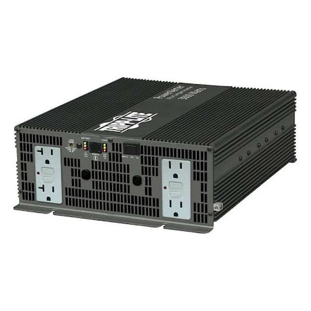 Power Inverter, Modified Sine Wave, 6, 000 W Peak, 3, 000 W Continuous, 4 Outlets MPN:PV3000GFCI
