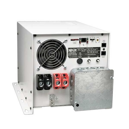 Power Inverter and Battery Charger, Pure Sine Wave, 6, 000 W Peak, 3, 000 W Continuous, 1 Outlets MPN:RV3012OEM