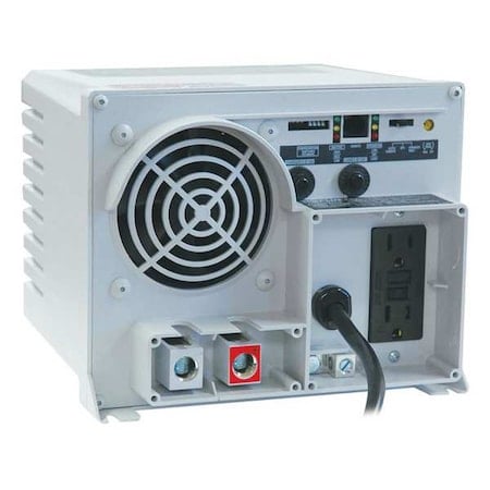 Power Inverter and Battery Charger, Modified Sine Wave, 1, 500 W Peak, 750 W Continuous, 2 Outlets MPN:UT750UL