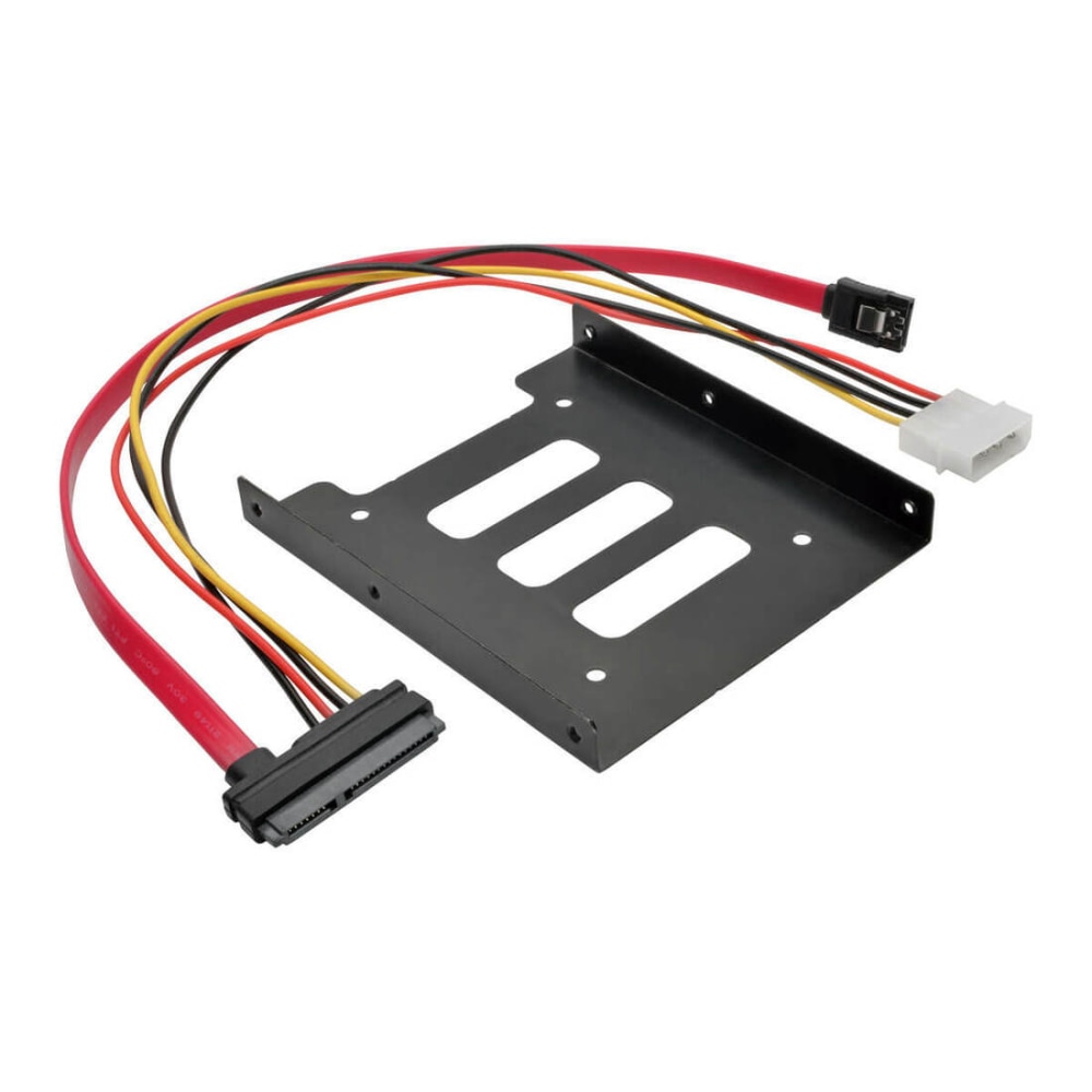 Tripp Lite by Eaton 2.5-Inch SATA Hard Drive Mounting Kit for 3.5-Inch Drive Bay - Black MPN:P948-BRKT25