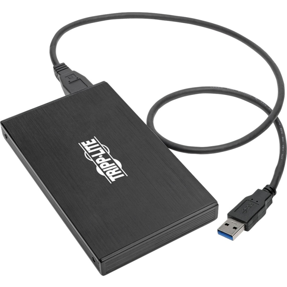 Eaton Tripp Lite Series USB 3.1 Gen 1 (5 Gbps) SATA SSD/HDD to USB-A Enclosure Adapter with UASP Support - U457025AG2 MPN:U457-025-AG2