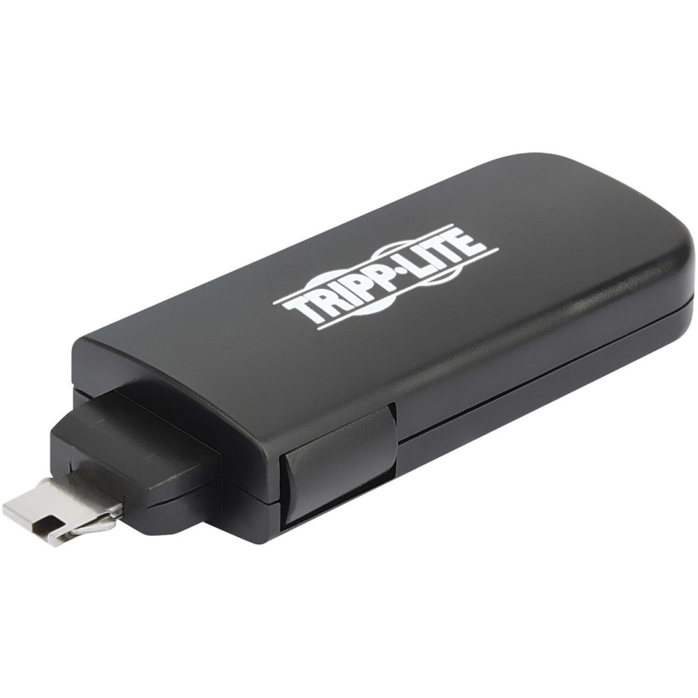 Eaton Tripp Lite Series USB-A Port Blockers with Reusable Key - USB port blocker - black - 3 in - TAA Compliant - for P/N: U2BLOCK-A10-RD MPN:U2BLOCK-A-KEY