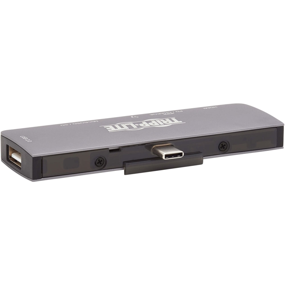 Eaton Tripp Lite Series USB-C Dock with Removable Clip - 60 W - USB Type C - 3x USB Ports - Docking - U442-DOCK15-S MPN:U442-DOCK15-S