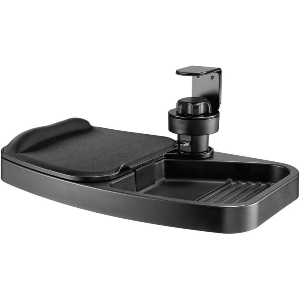 Eaton Tripp Lite Series Under-Desk Clamp-On Storage Tray with Built-In Mouse Pad and Wrist Rest - 6.60 lb Load Capacity MPN:DMUDSC