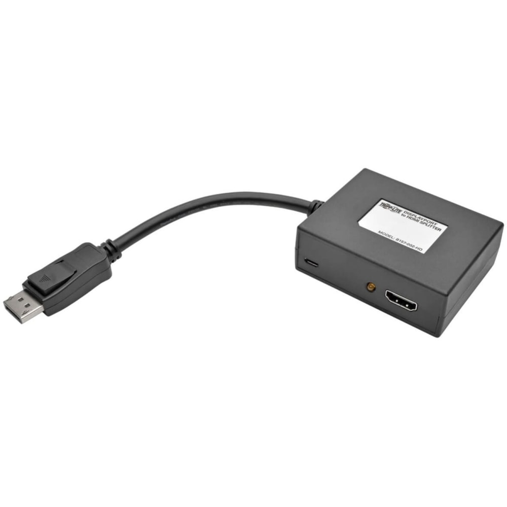 Tripp Lite 2-Port DisplayPort To HDMI Video Splitter MPN:B157-002-HD