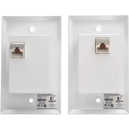 DVI-Cat5/6 Extender, Up to 100ft, Wall MPN:B140-1P1-WP-1