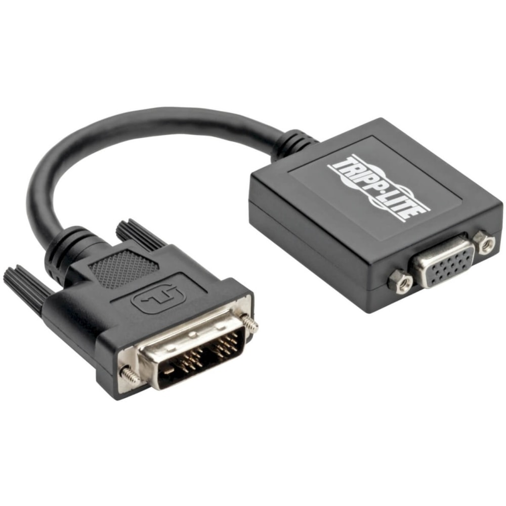 Tripp Lite 6in DVI-D to VGA Adapter Active Converter Cable 6in 1920x1200 - DVI/VGA - P12006NACT MPN:P120-06N-ACT