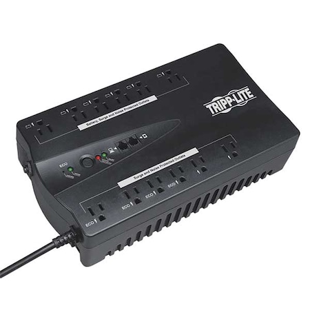 Power Strip, Surge, 12 Outlet(s) 5-15P MPN:ECO750UPS