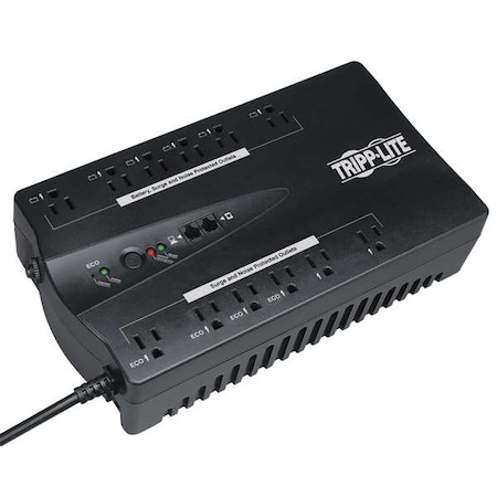Power Strip, Surge, 12 Outlet(s) 5-15R, 5-15P MPN:ECO750UPSTAA