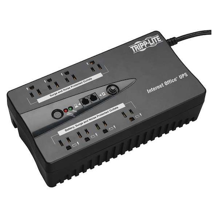 Power Strip, Surge, 8 Outlet(s) 5-15R, 5-15p, 6 ft. MPN:INTERNET550SER