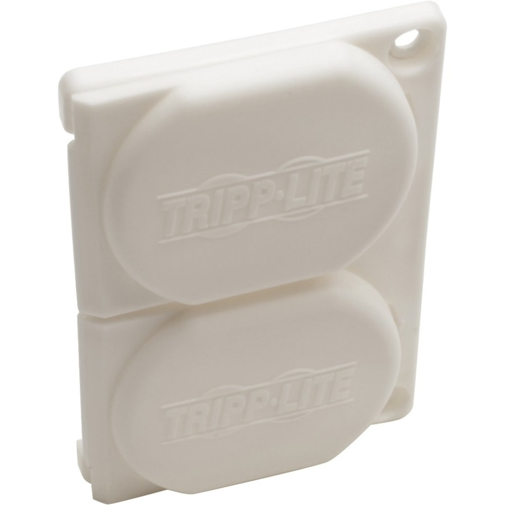 Tripp Lite Safe-IT Replacement Outlet Covers for Hospital Medical Power Strips Antimicrobial - Supports Power Strip - Lockable - Plastic - White MPN:PSHGCOVERKIT