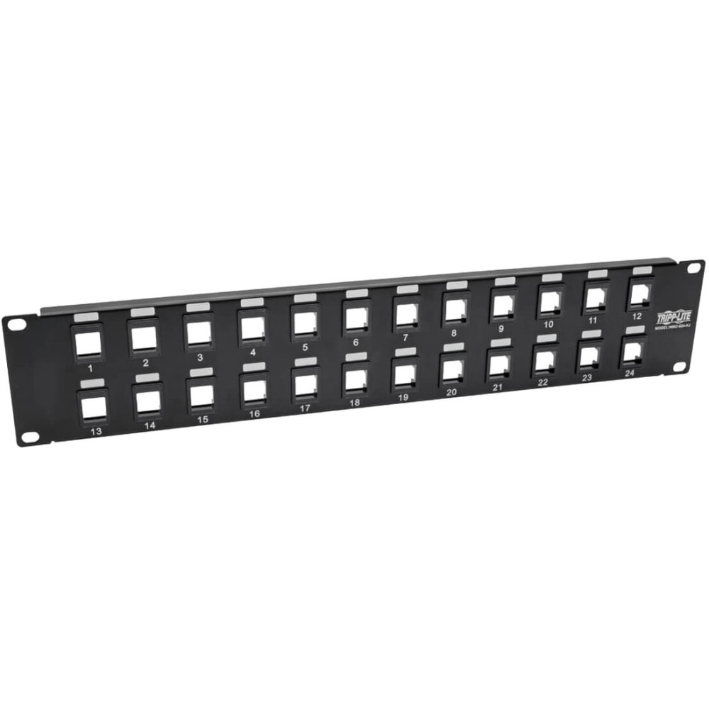 Tripp Lite 24-Port Keystone Blank Patch Panel MPN:N062-024-KJ