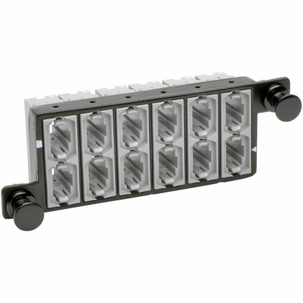 Eaton Tripp Lite Series 40 GB Pass-Through Cassette, (x12) 12-Fiber MTP/MPO ( Female ) - 12 Port(s) - 12 x MT Port(s) MPN:N482-12M12-X2