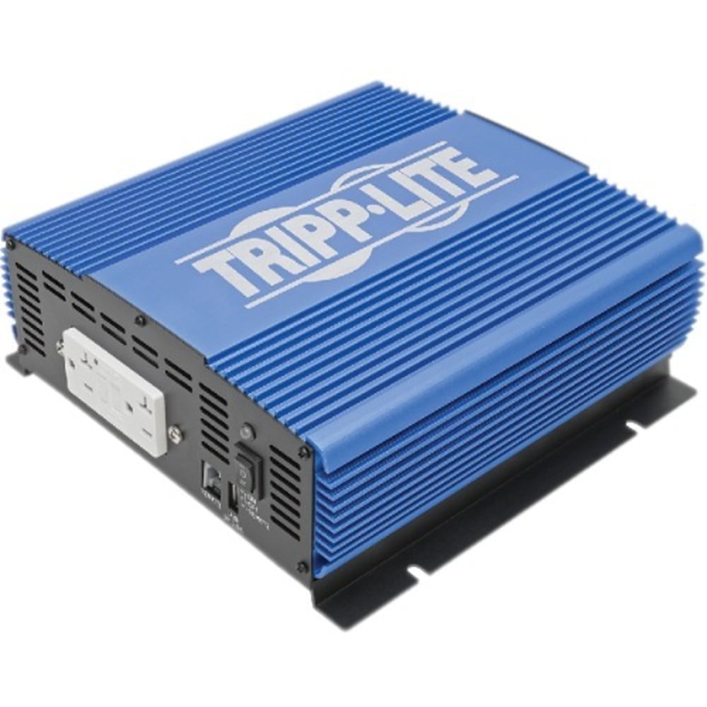 Tripp Lite 2000W Compact Power Inverter Mobile Portable w/ 2 Outlets & 1 USB Charging Port - DC to AC power inverter - DC 12 V - 2000 Watt - output connectors: 4 - black MPN:PINV2000