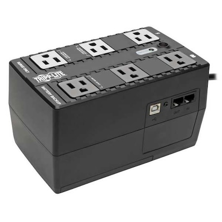 UPS System, 350VA, Standby, Out: 110/115/120V AC In: 120V AC MPN:ECO350UPS