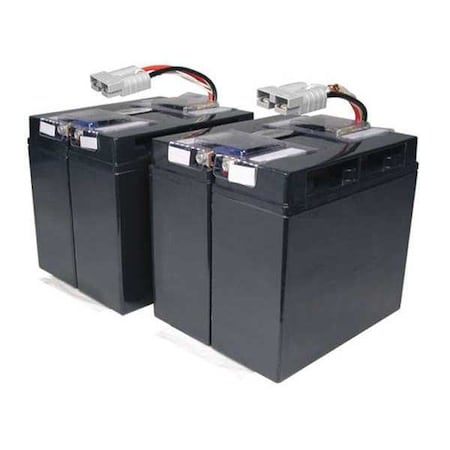 UPS Battery, (4) 12V DC, 17 Ah MPN:RBC11A