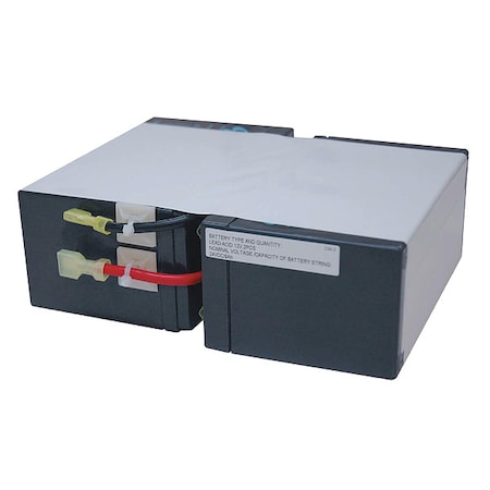 UPS Battery, (2) 12V DC, 9 Ah, Pre-wired MPN:RBC92-2U
