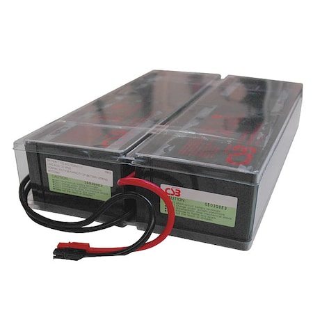 Replacement UPS Battery, 48V DC, 9 Ah, Hardwired MPN:RBC94-2U