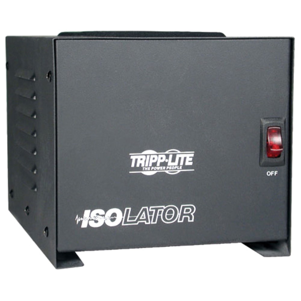 Eaton Tripp Lite Series 1000W Isolation Transformer with Surge 120V 4 Outlet 6ft Cord HG TAA GSA - Surge protector - IS1000 MPN:IS-1000