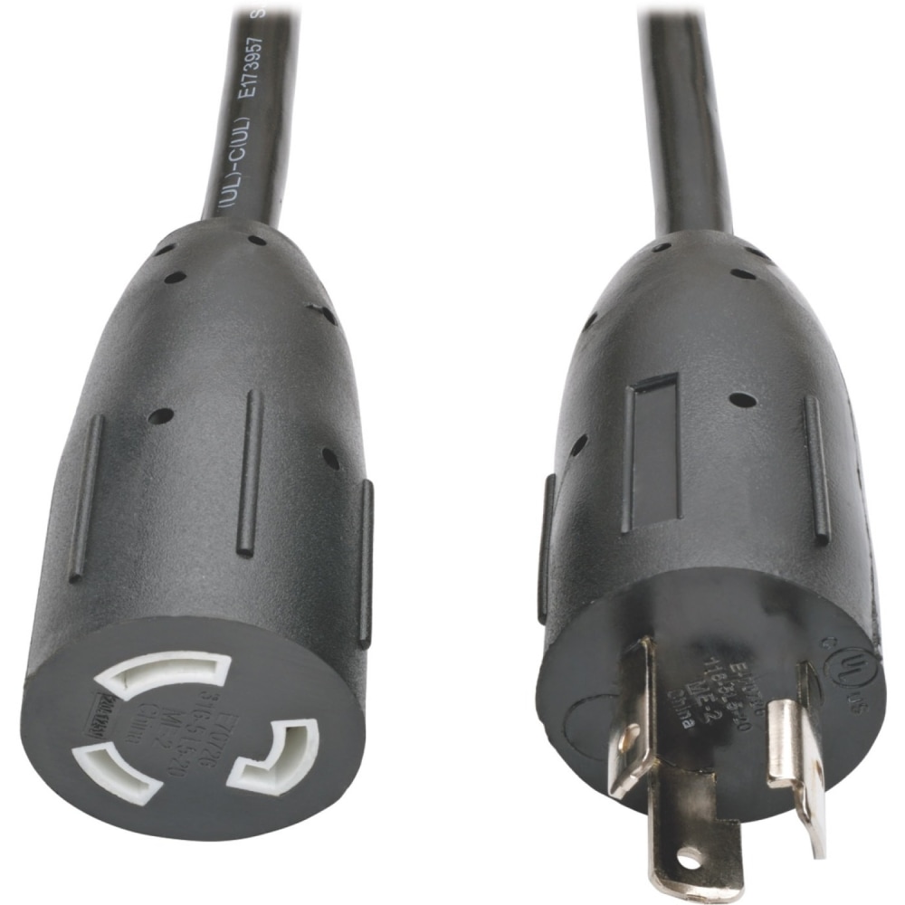 Tripp Lite 6ft Power Cord Extension Cable L5-20P to L5-20R with Locking Connectors Heavy Duty 20A 12AWG 6ft, P046006LL MPN:P046-006-LL