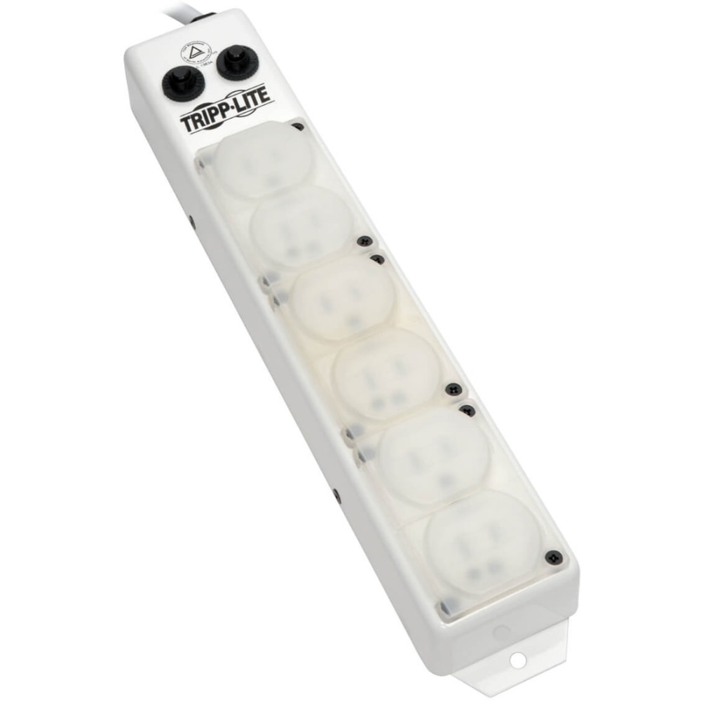 Eaton Tripp Lite Series UL 1363A Medical-Grade Power Strip for Patient Care, 6 Hospital-Grade Outlets, 15 ft. (4.6 m) Cord, PS615HGOEMLM MPN:PS-615-HG-OEMLM