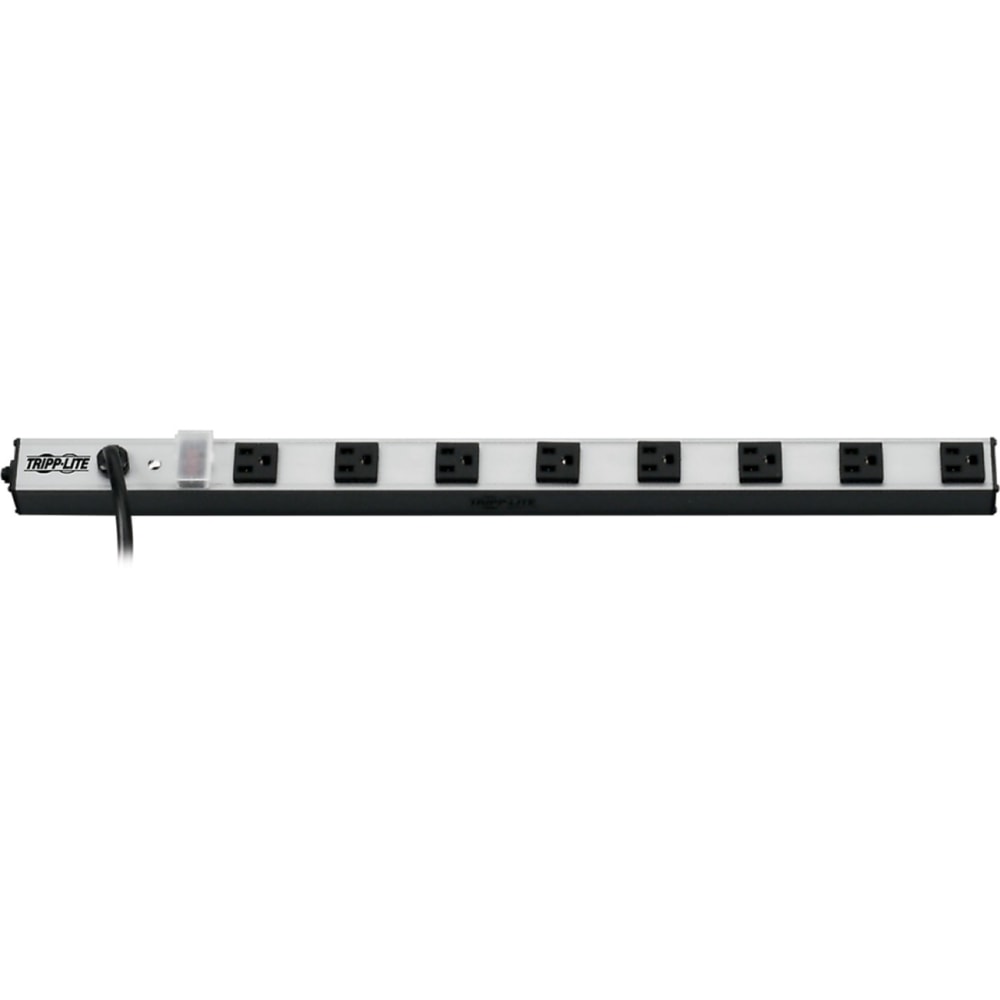 Eaton Tripp Lite Series Power Strip 120V 5-15R 8 Outlet 10ft Cord 24in Vertical - Power strip (rack-mountable/external) - PS240810 MPN:PS240810
