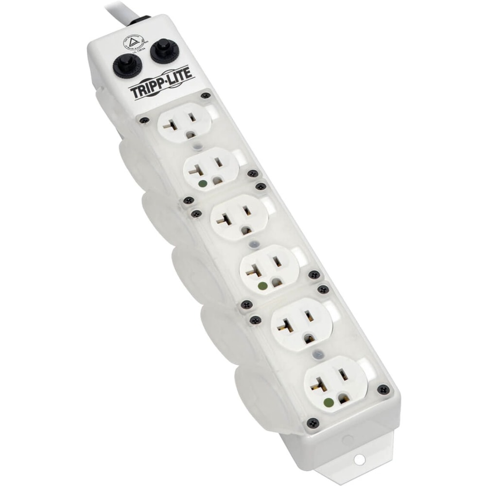 Eaton Tripp Lite Series Safe-IT Power Strip Medical Hospital Grade Antimicrobial UL 1363A 6 Outlet 15ft Cord - PS615HG20AOEM MPN:PS615HG20AOEM