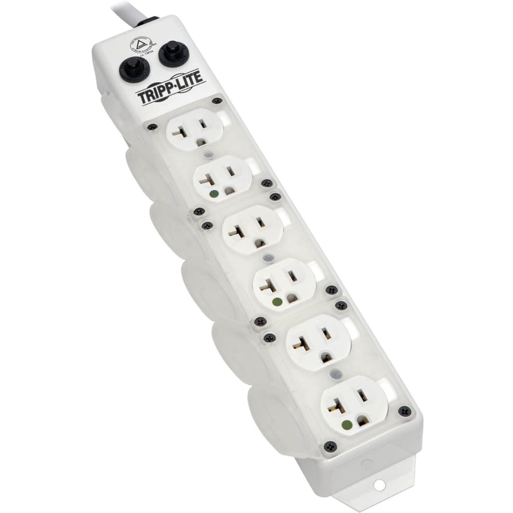 Eaton Tripp Lite Series Safe-IT Power Strip Hospital Medical Grade Antimicrobial UL 1363A 6 Outlet 25ft Cord - PS625HG20AOEM MPN:PS625HG20AOEM