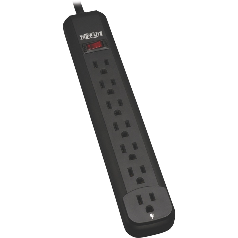 Eaton Tripp Lite Series Power Strip 7 Outlet NEMA 5-15R AC 25ft Cord 5-15P Black Housing - Power strip - PS725B MPN:PS725B